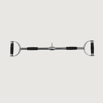 Revolving Straight D Handle Pulldown Bar - 86 cm - Cable Attachments - Pro Sports | Shop online in Kuwait