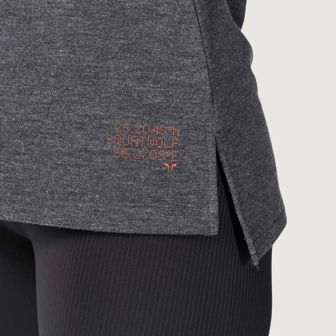 Squatwolf Code Marl Tank – Black Marl