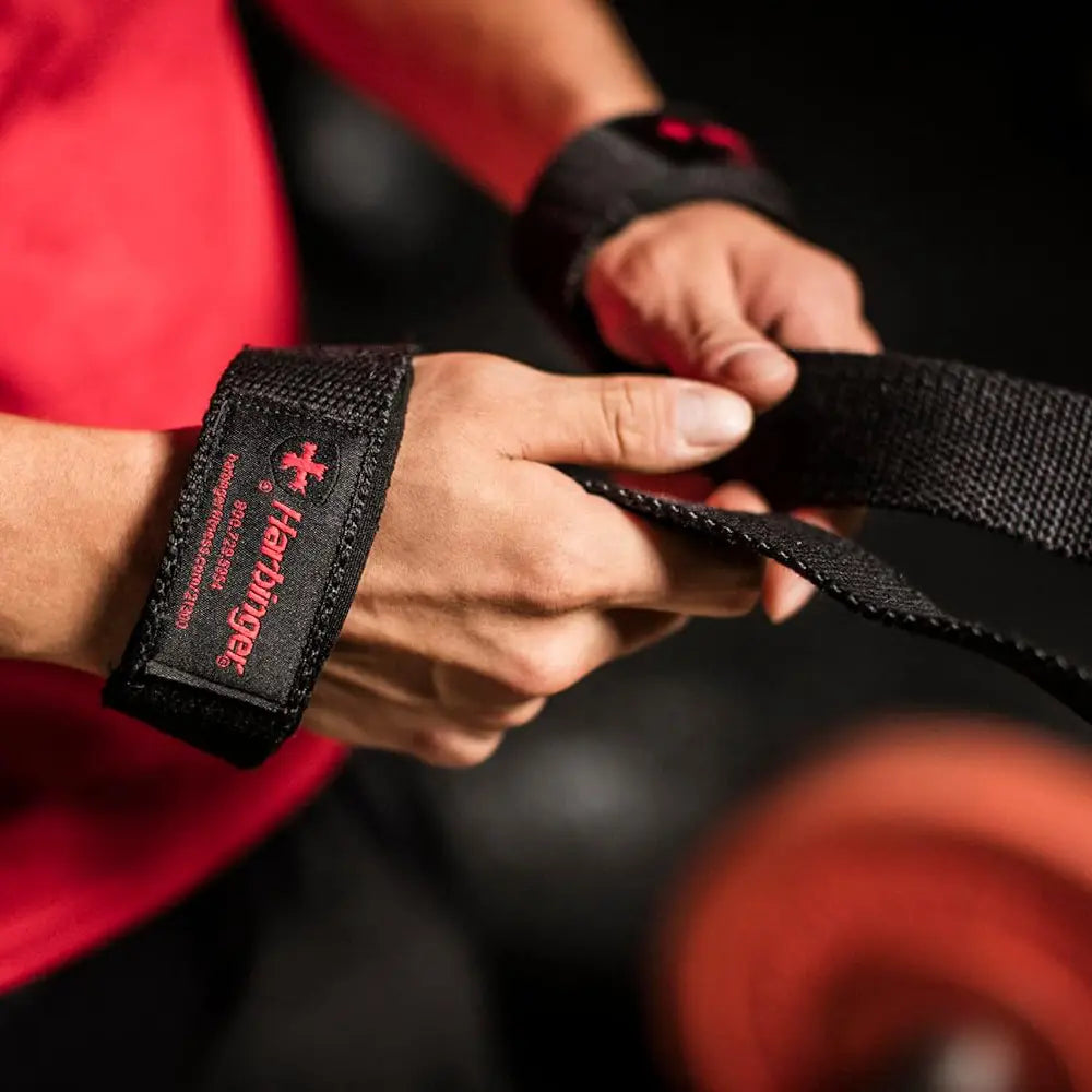 Harbinger Padded Cotton Lifting Straps - 21.5"