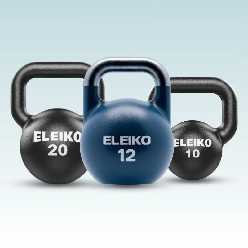 shop premium quality eleiko kettlebells - cast iron kettlebells and competition kettlebells from eleiko