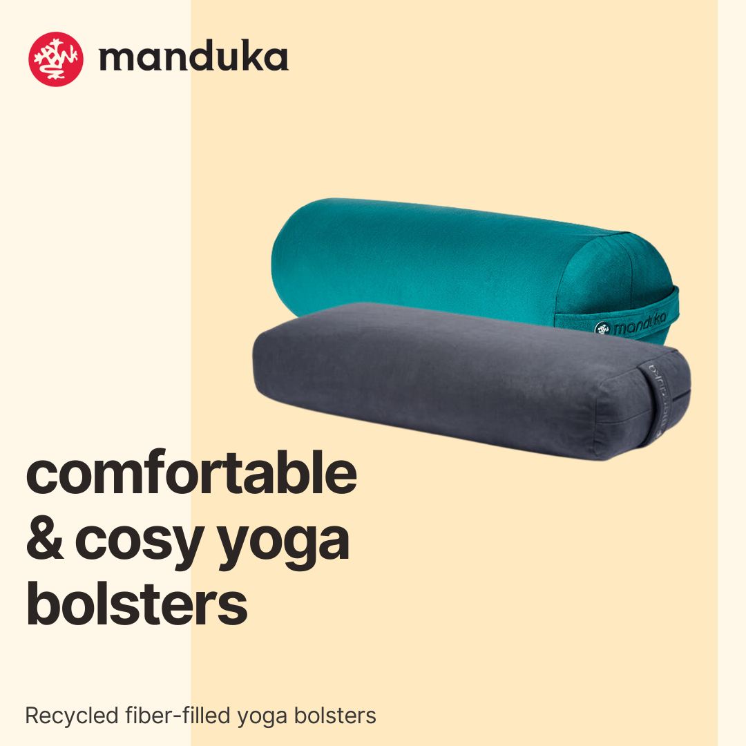 Manduka Yoga Bolsters Round Rectangular and Wool - Pro Sports Kuwait