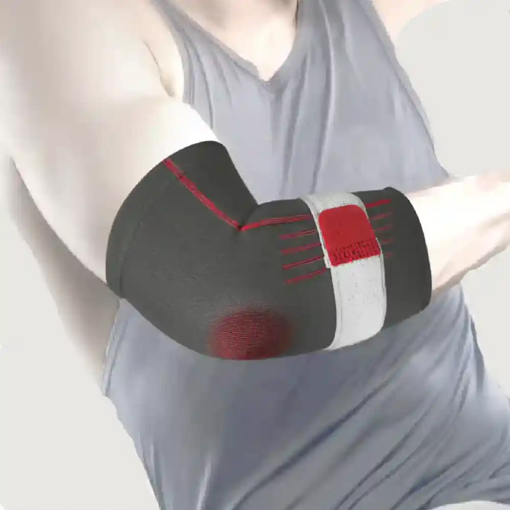 VISSCO Elbow Support with Strap (Mild Support)