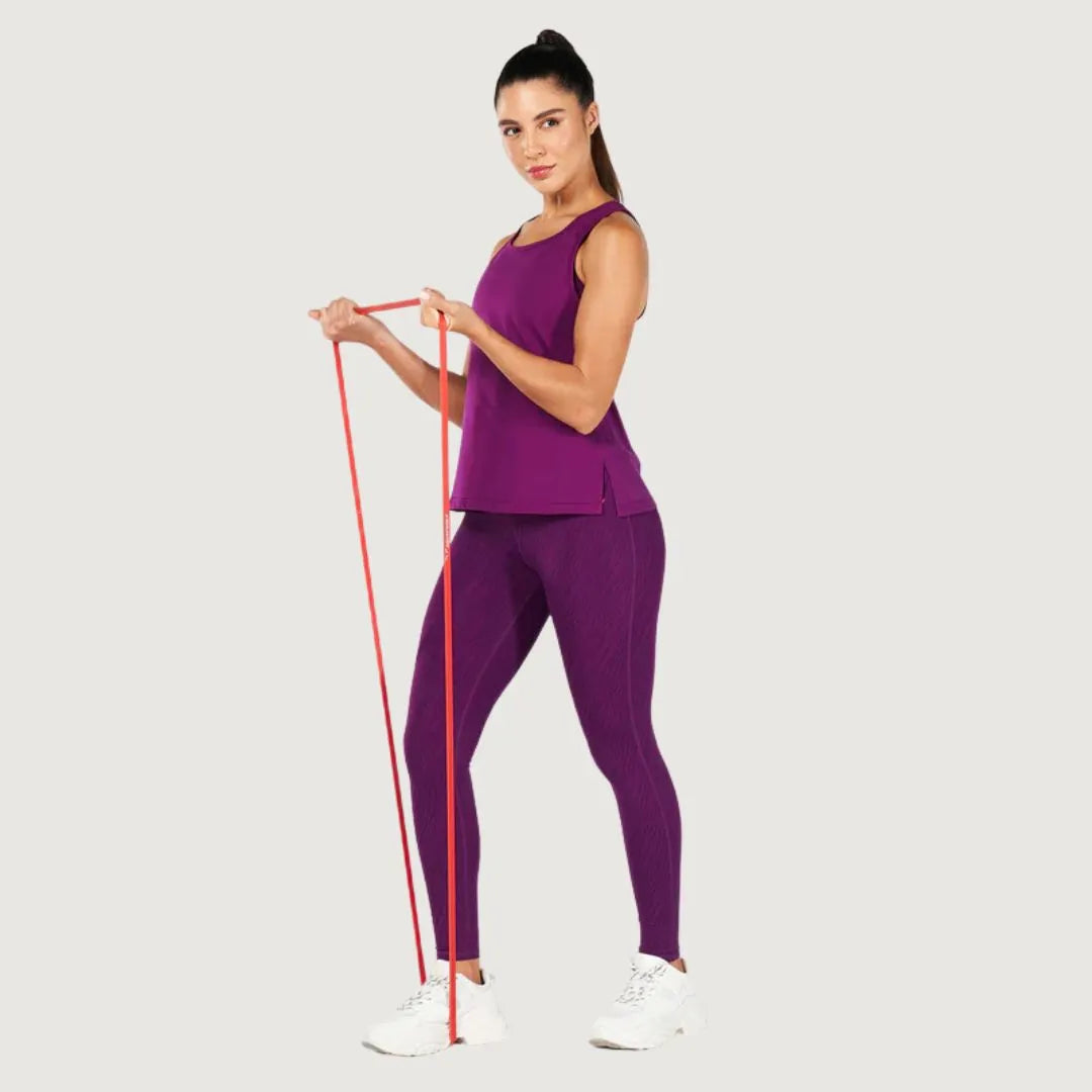 Squatwolf Core Open Back Tank - Dark Purple