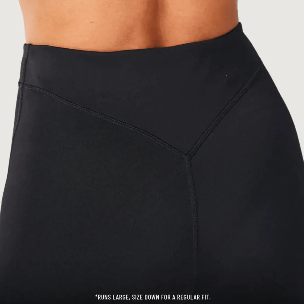 Squatwolf Crossover Leggings 24" – Black