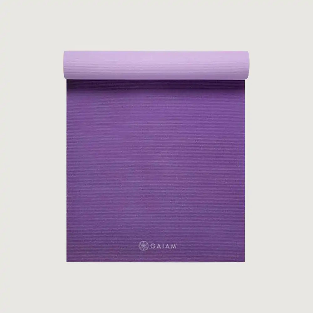 Gaiam Yoga Mat 6mm - Purple Jam