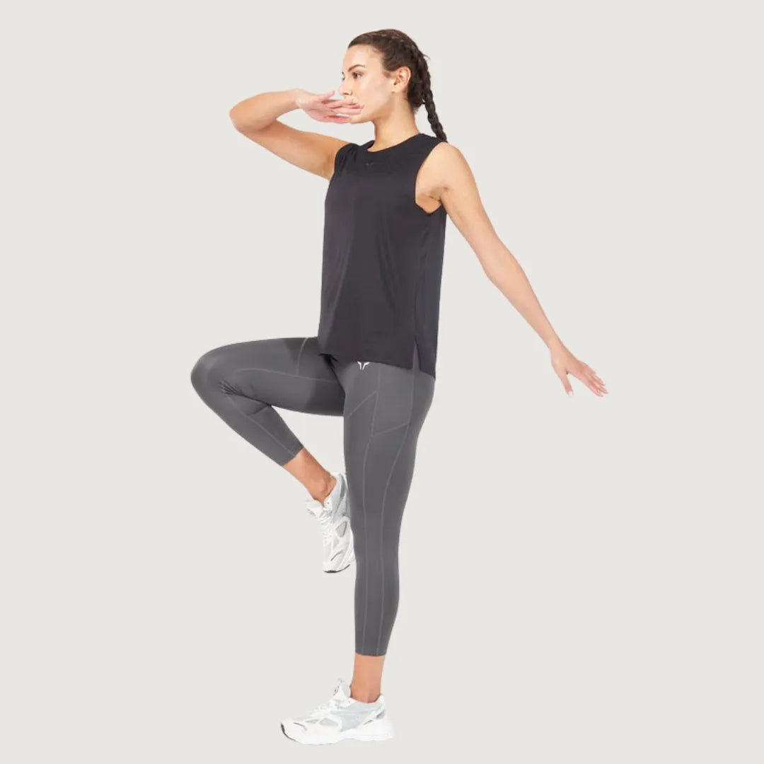 Squatwolf Essential Crew Tank - Black