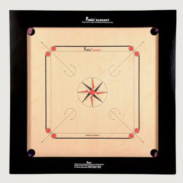 Precise Elegant Bulldog Carrom Board - 24 mm - Carrom Board - Pro Sports | Shop online in Kuwait