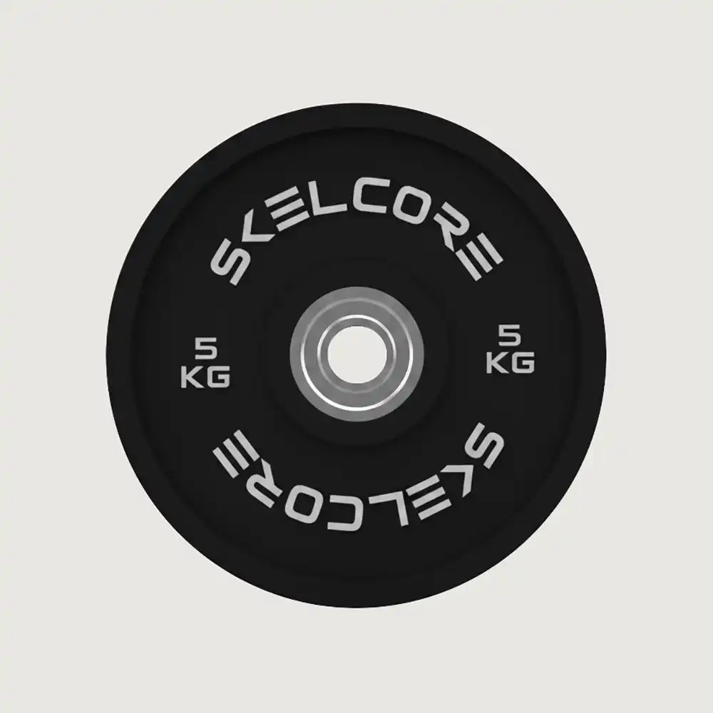 Skelcore CPU Black Bumper Plate - 5 kg