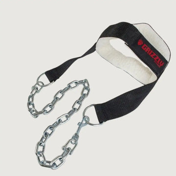 Grizzly Fitness Premium Nylon Weight Training Head Harness - Lifting Belt - Pro Sports | Shop online in Kuwait