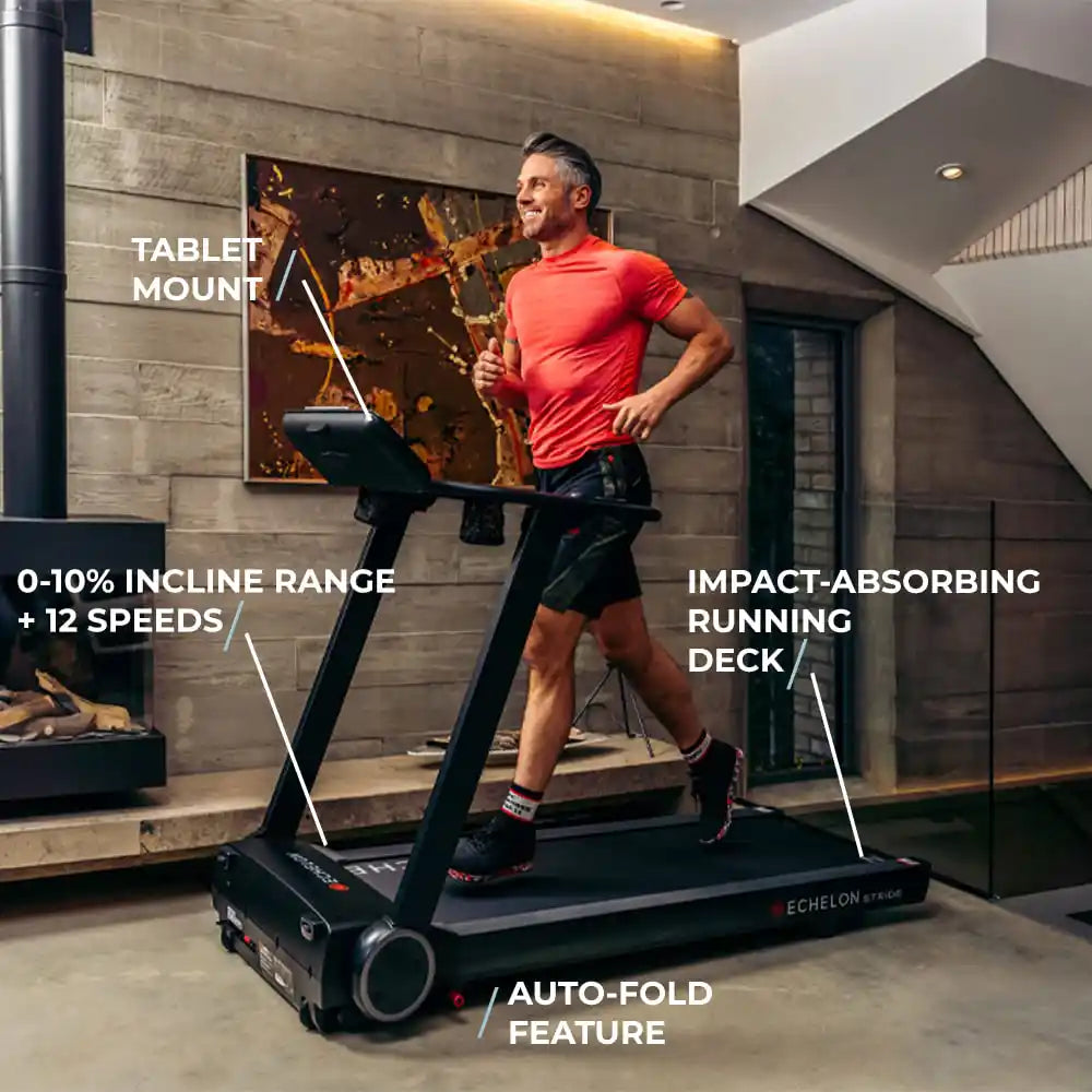 Echelon Stride Auto-Fold Treadmill