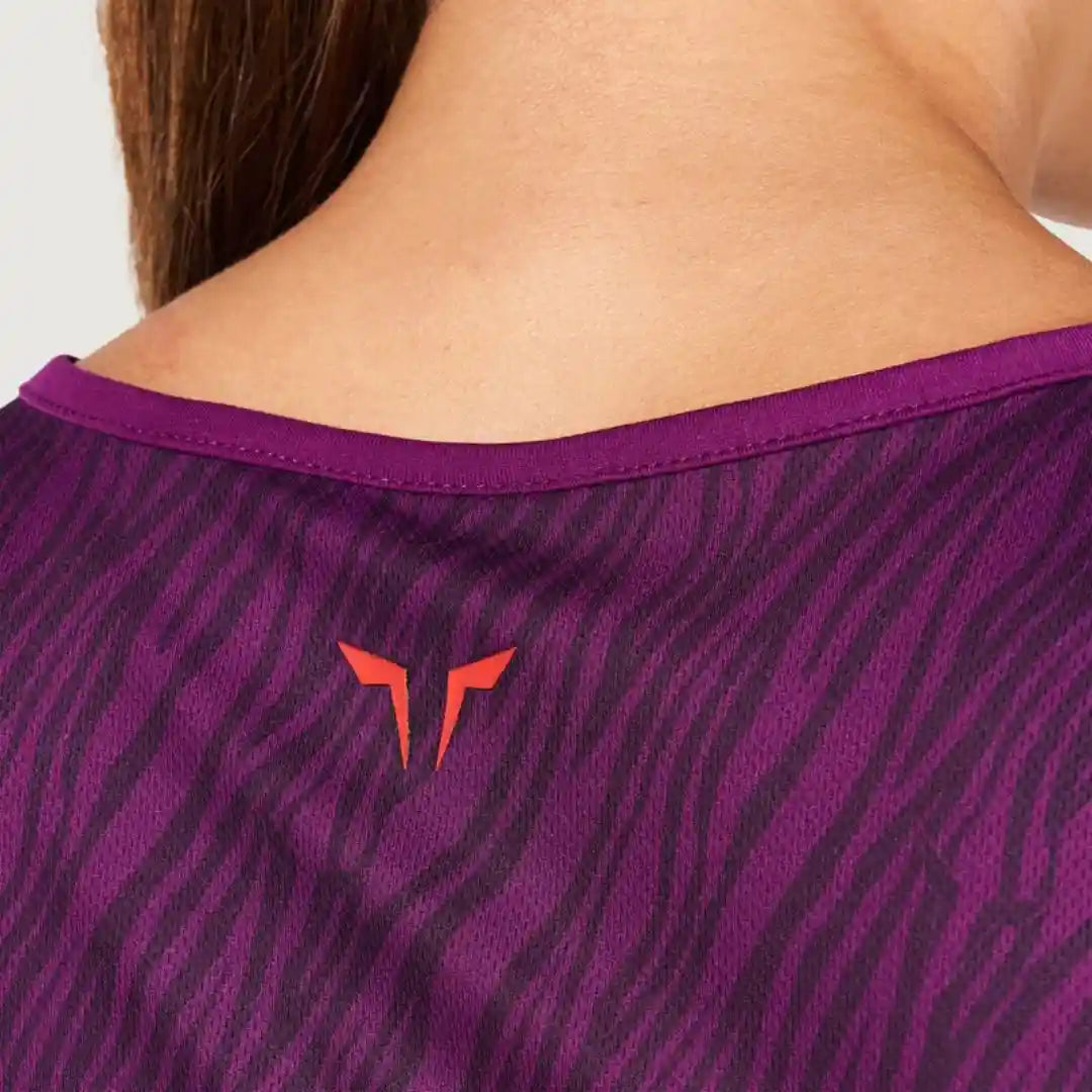 Squatwolf Core Open Back Tank - Dark Purple