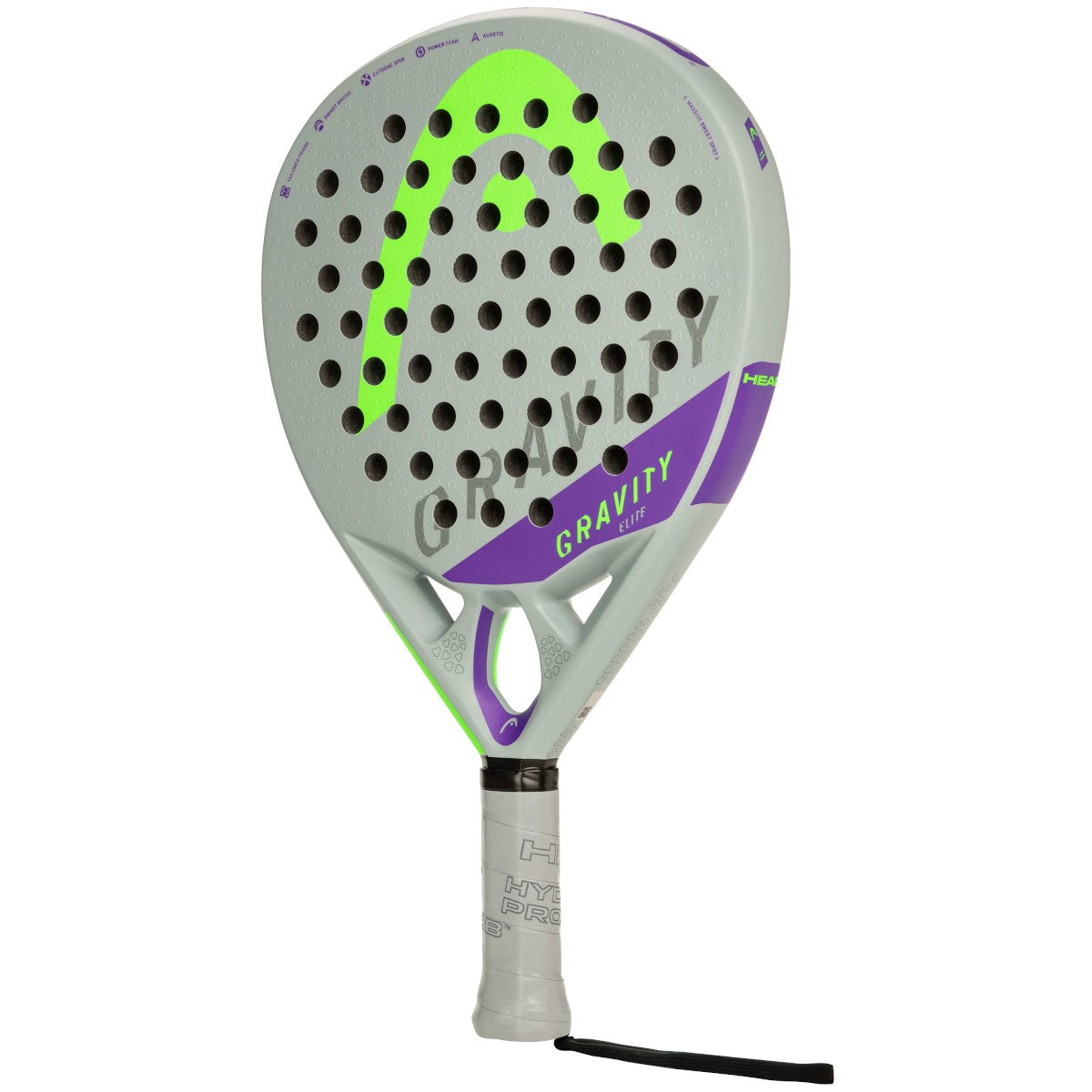 Head Gravity Elite 2022 Padel Racquet detail view - Padel Racquet | Buy Online in the GCC | The Racquet Shop