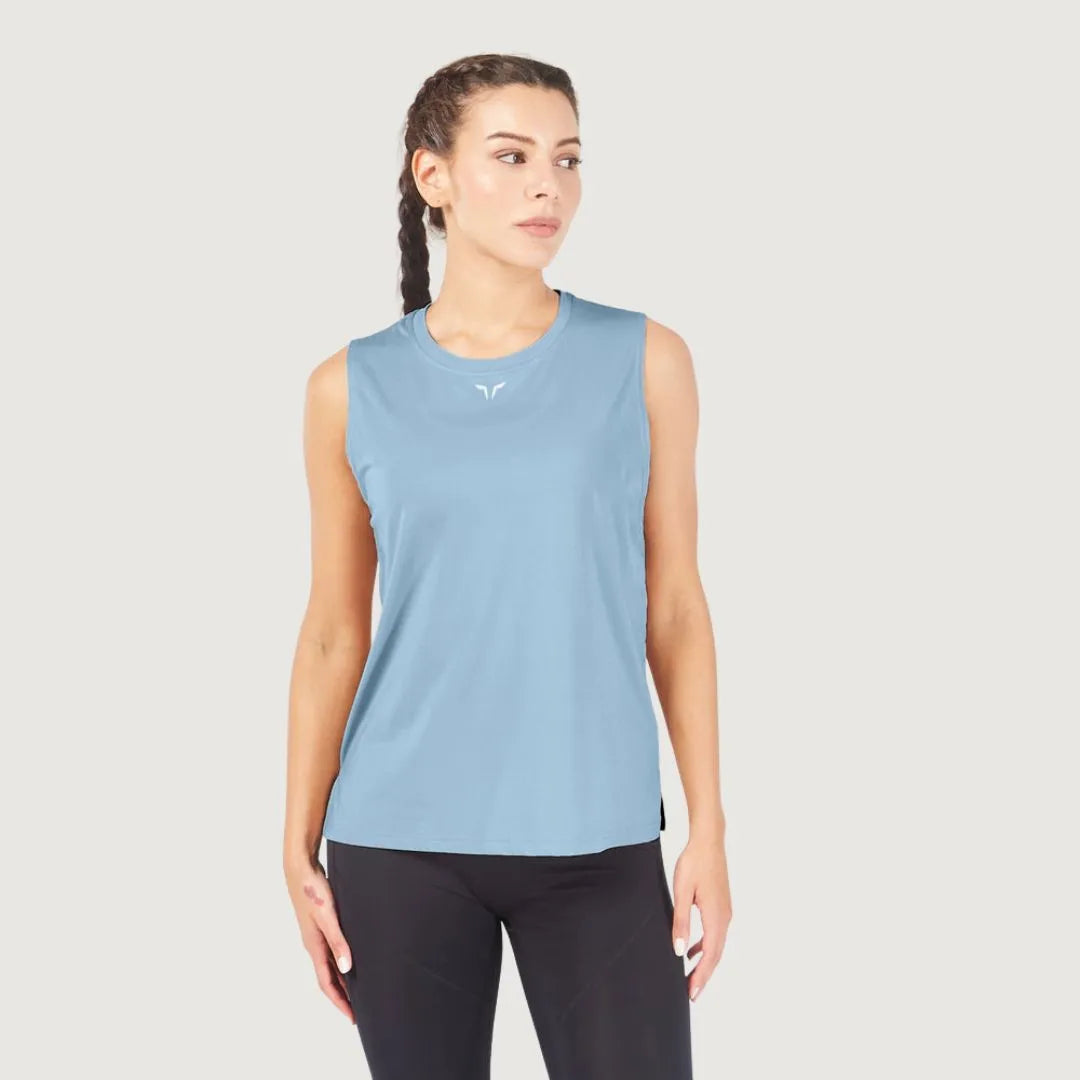 Squatwolf Essential Crew Tank - Coronet Blue