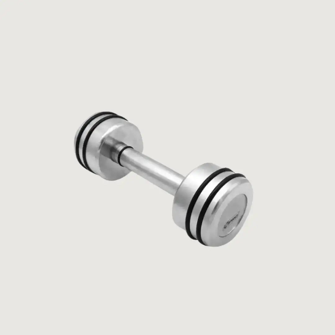 OK Pro Chrome Dumbbells - 7 kg Pair