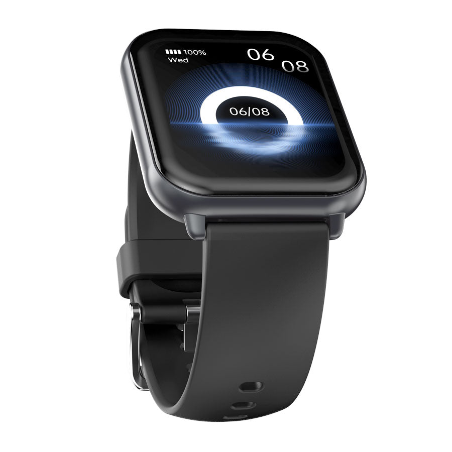 HiFuture Zone2 Smart Watch - Black detail view - Smart Watch | Buy Online in Kuwait | Pro Sports Kuwait
