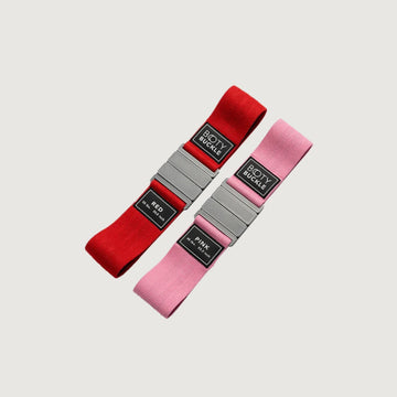 Buckle Resistance Bands - Set of 2 - Mini Bands - Pro Sports | Shop online in Kuwait