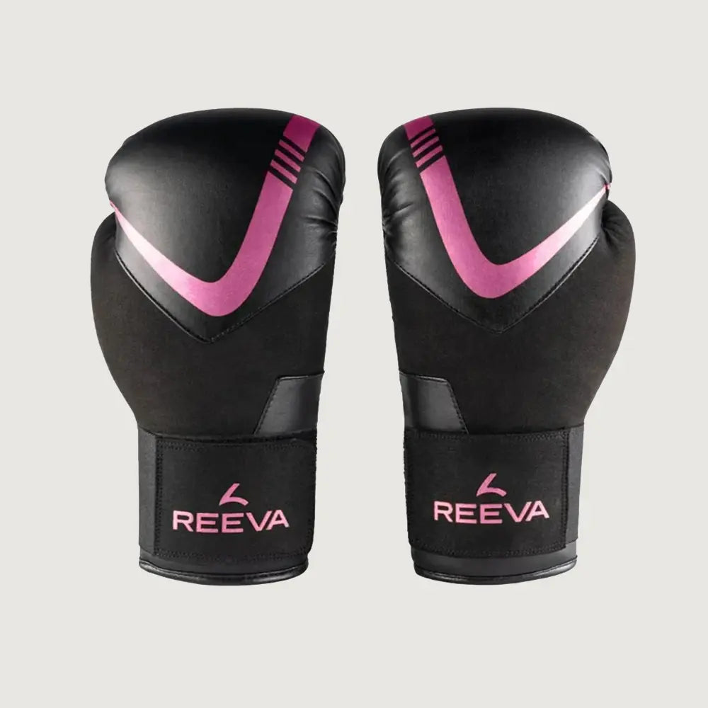 Reeva Boxing Gloves Leather - Pink