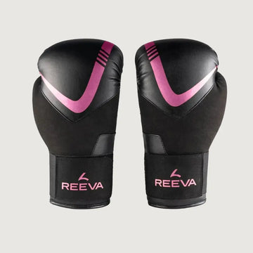 Reeva Boxing Gloves Leather - Pink