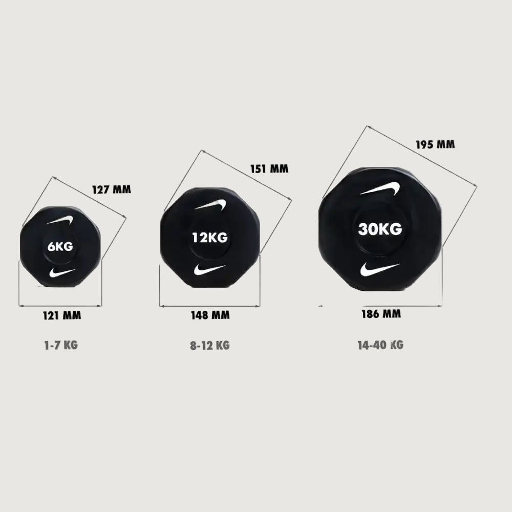 Nike Urethane Single Dumbbell - Dumbbells Urethane - Pro Sports | Shop online in Kuwait