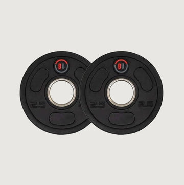 BU Rubber Olympic Weight Plate - 2.5 kg Pair - Weight Plates Bumper | Buy Online in Kuwait | Pro Sports Kuwait