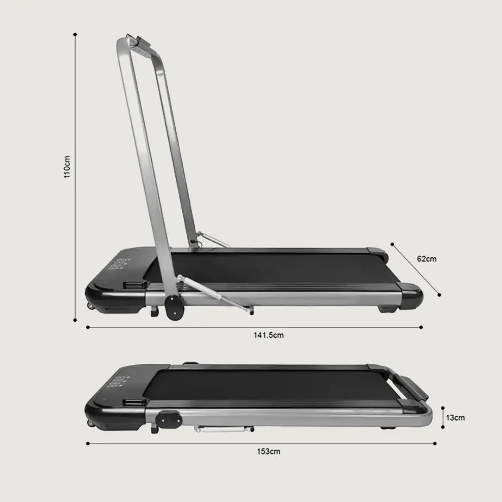 Black Bull UMWP102 Walking Pad Foldable Treadmill