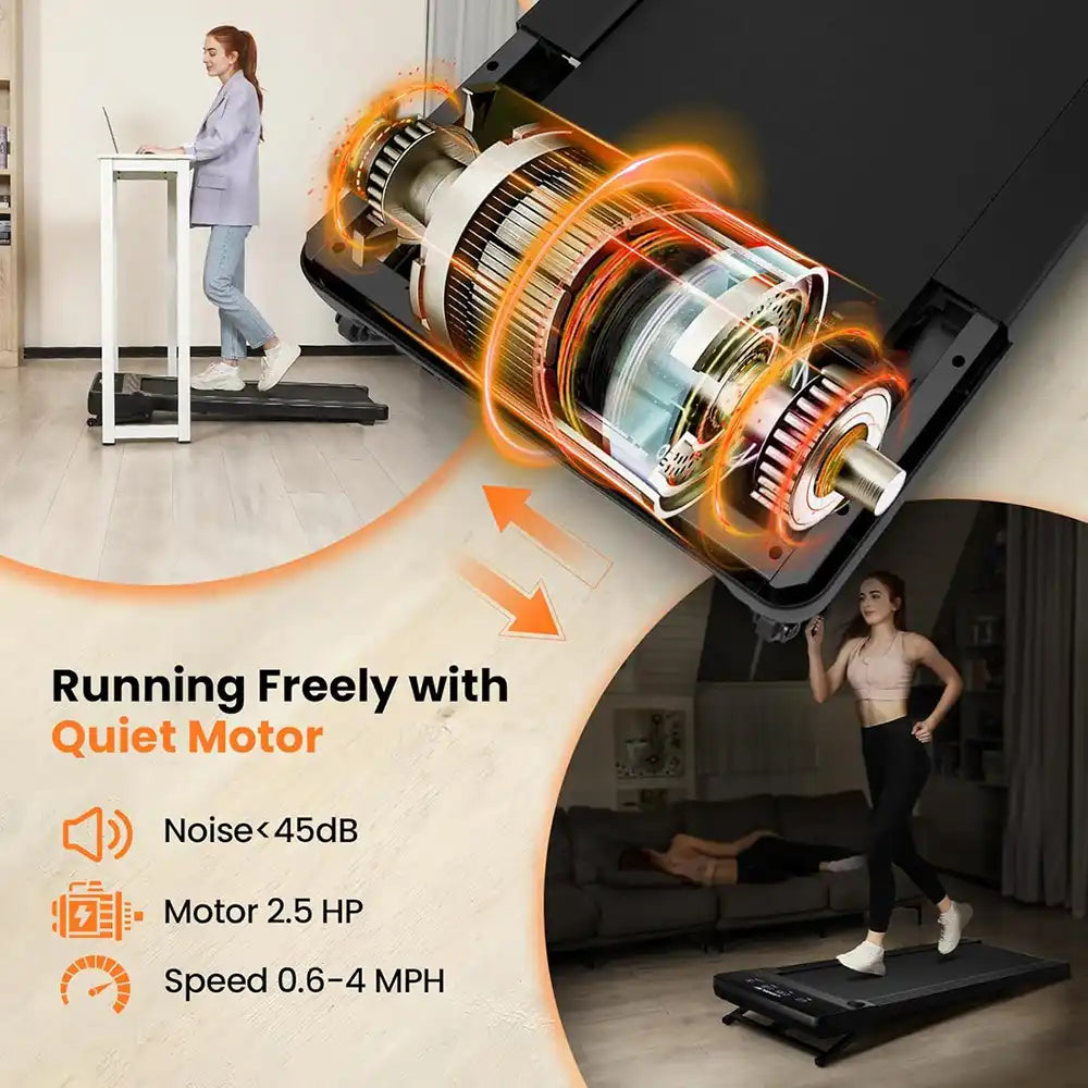 Black Bull 12% Auto Incline Walking Pad Treadmill