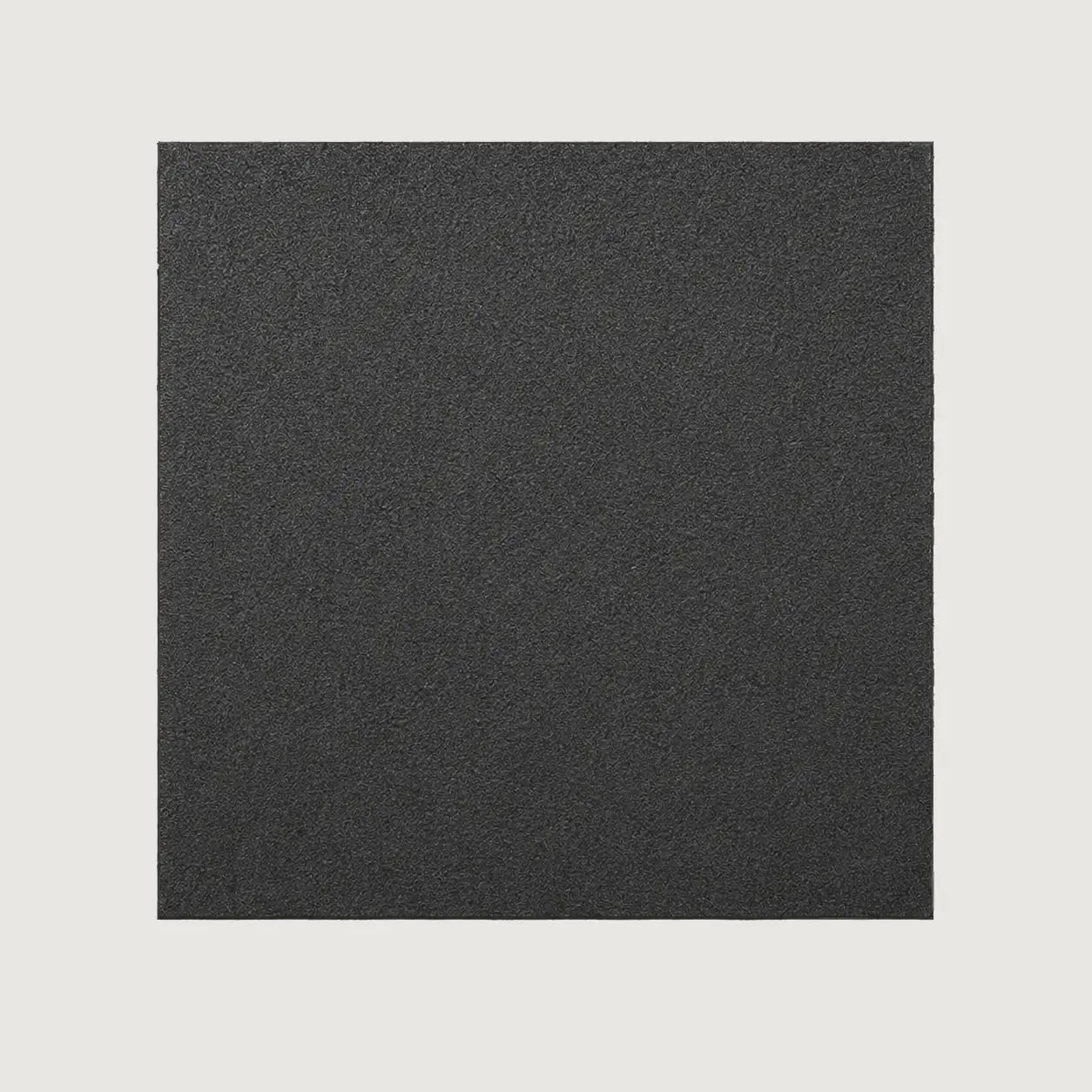 Black Recycled Rubber Gym Flooring Tiles - 1 m x 1 m