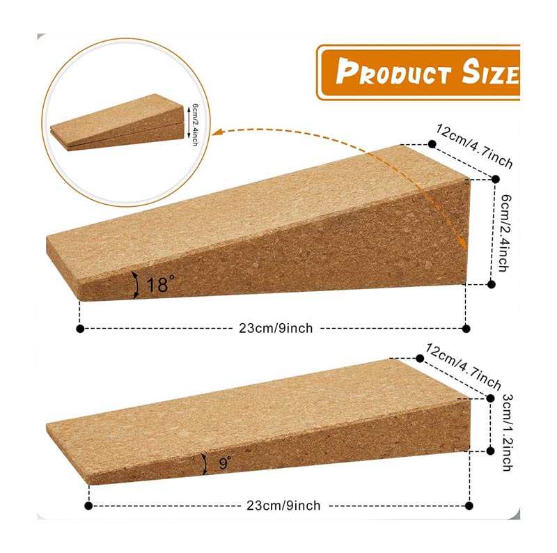 Cork Squat Wedge - 3 pcs