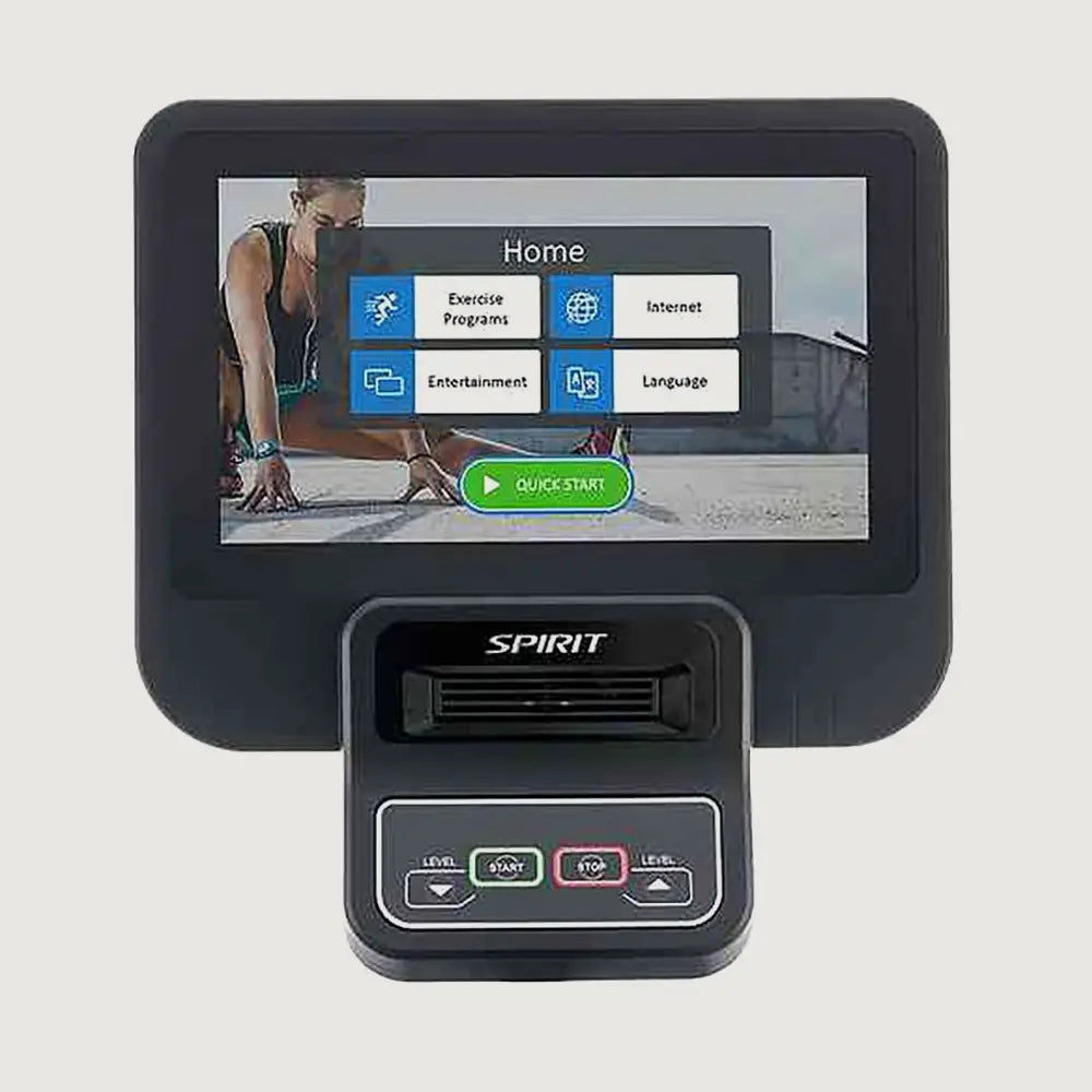Spirit Fitness CR800-ENT Recumbent Bike - Smart Console