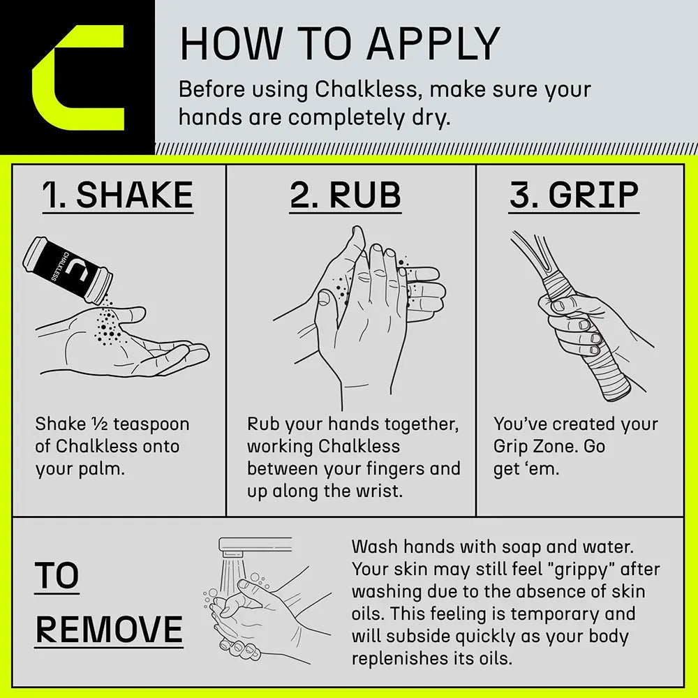 Chalkless Grip Enhancer Liquid Chalk