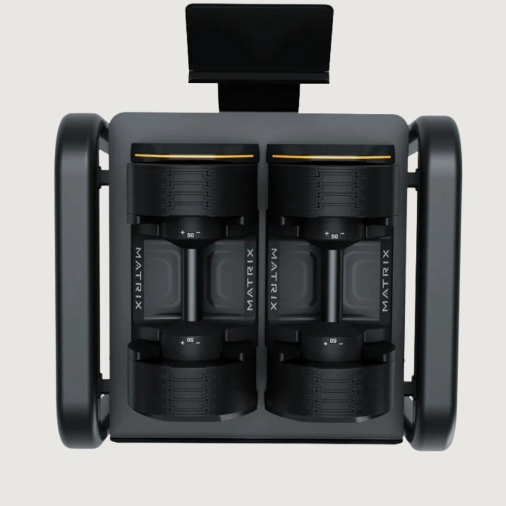 Matrix Adjustable Dumbbell Storage Rack