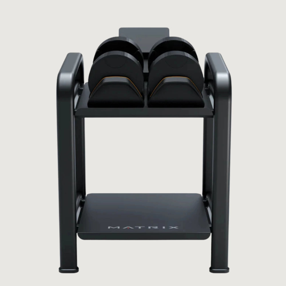 Matrix Adjustable Dumbbell Storage Rack