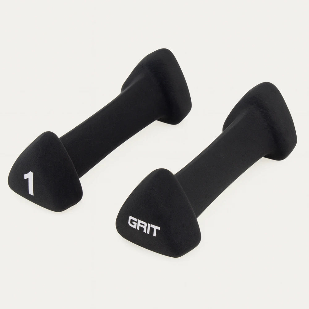 Grit Neoprene Dumbbell Pair - 1 kg