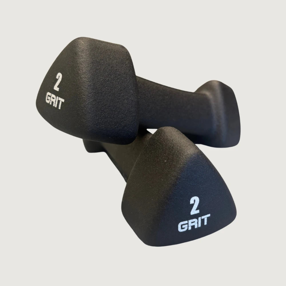 Grit Neoprene Dumbbell Pair - 2 kg
