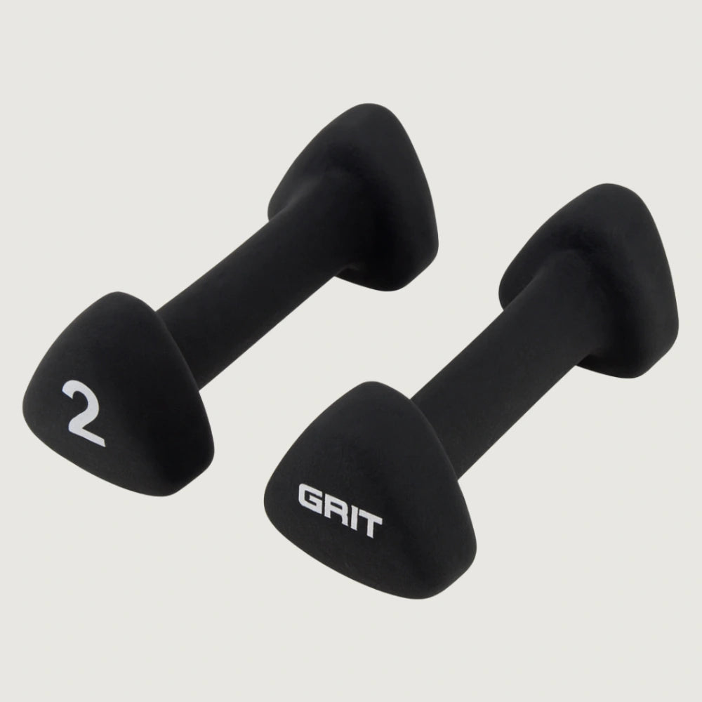 Grit Neoprene Dumbbell Pair - 2 kg