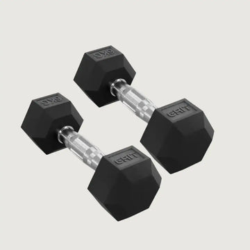 GRIT Hex Dumbbells - 6 kg Pair - Dumbbells Hex - Pro Sports | Shop online in Kuwait