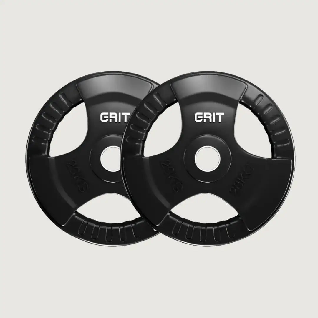 GRIT Tri-Grip Weight Plates - Pair