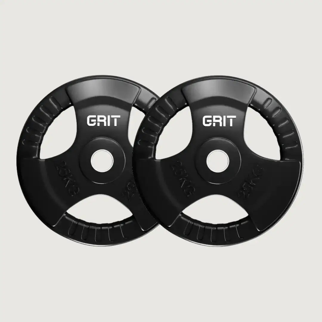 GRIT Tri-Grip Weight Plates - Pair