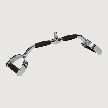 GRIT Revolving Curl D Handle Pulldown Bar - 66 cm - Cable Attachments - Pro Sports | Shop online in Kuwait