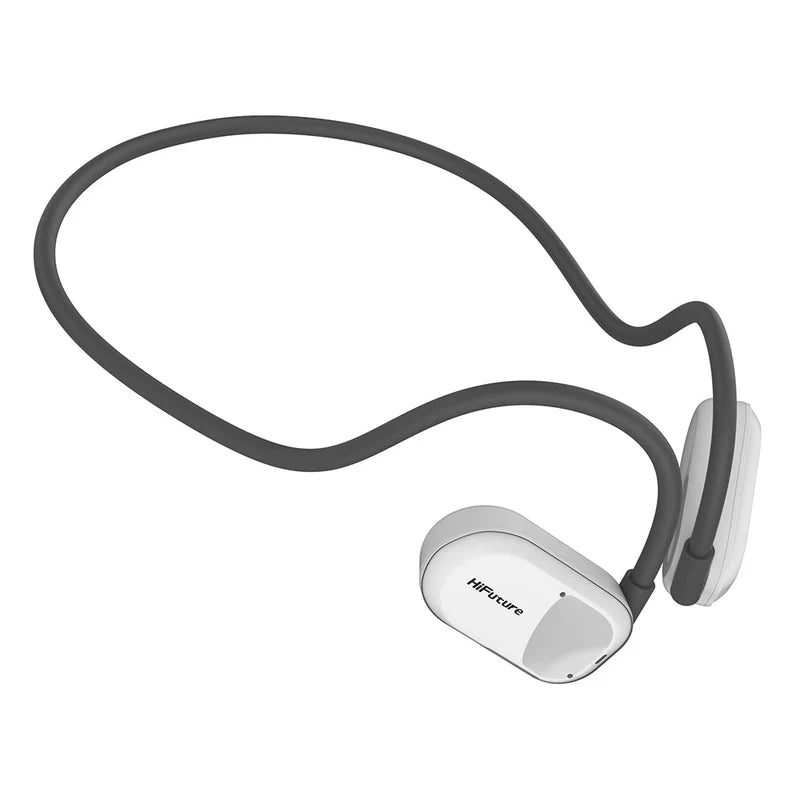 HiFuture  FutureMate Mics ENC Air Conduction Headphones - White/Grey