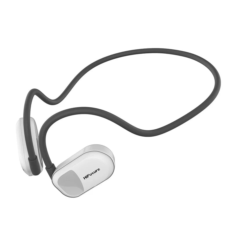 HiFuture  FutureMate Mics ENC Air Conduction Headphones - White/Grey