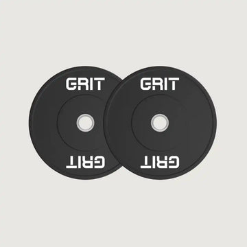 GRIT Black Bumper Weight Plates Pair - Weight Plates Bumper - Pro Sports | Shop online in Kuwait