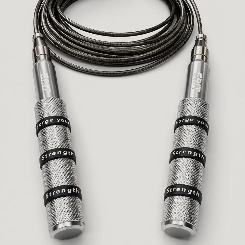 GRIT Adjustable Speed Jump Rope in Compact Case