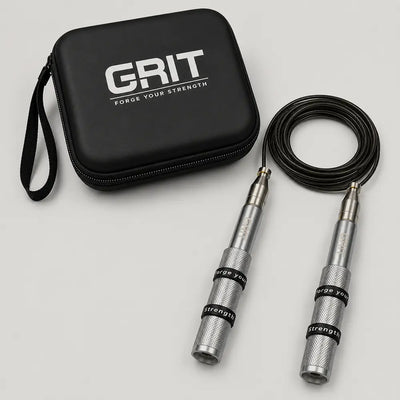 GRIT Adjustable Speed Jump Rope in Compact Case