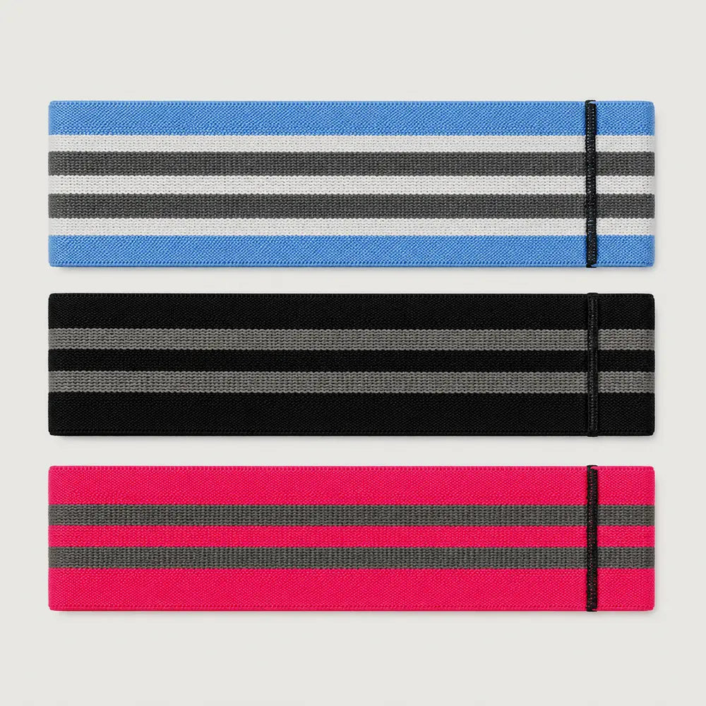 GRIT Fabric Glute Resistance Bands - 3 Resistance Levels