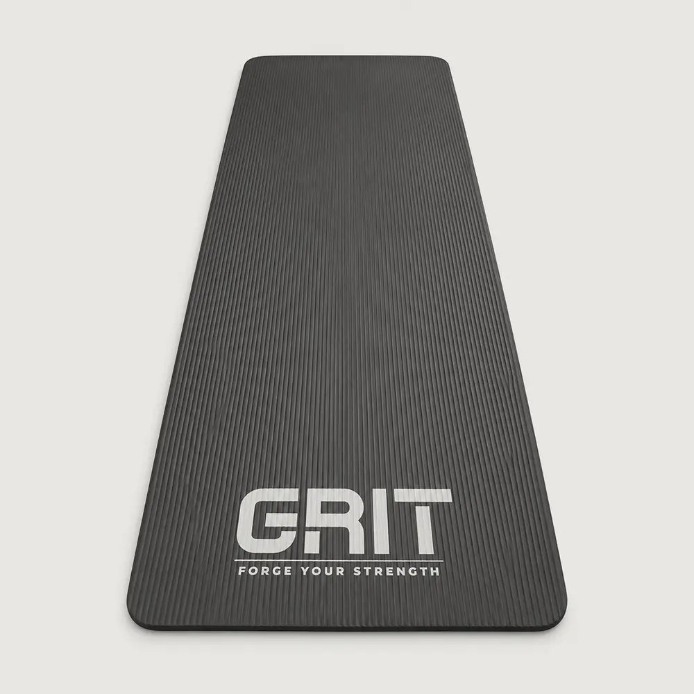GRIT NBR Exercise Yoga Mat - 10 mm