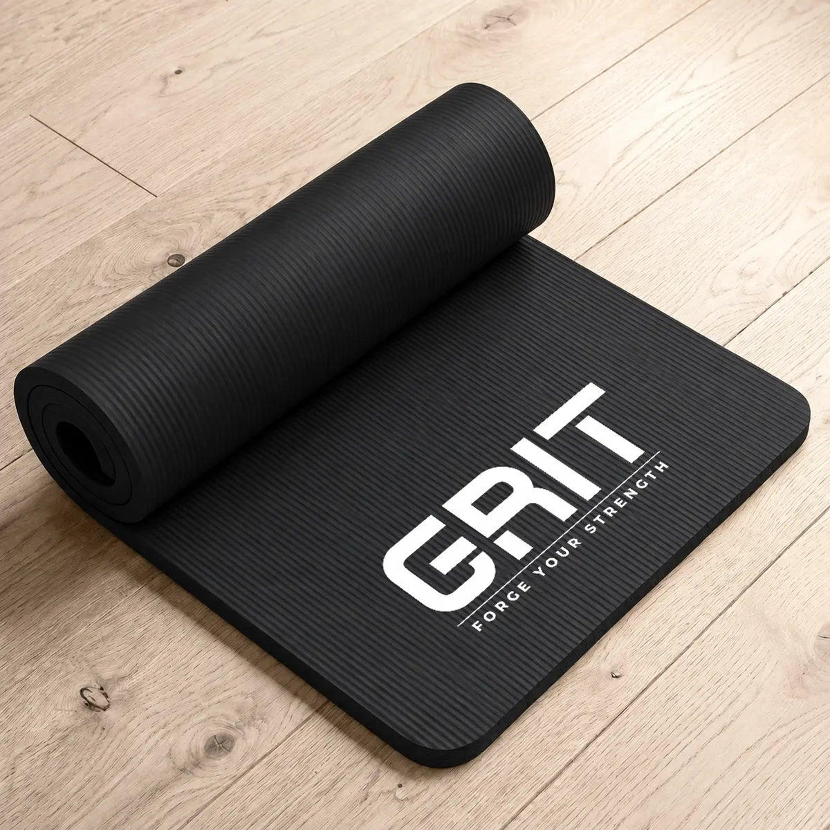 GRIT NBR Exercise Yoga Mat - 10 mm