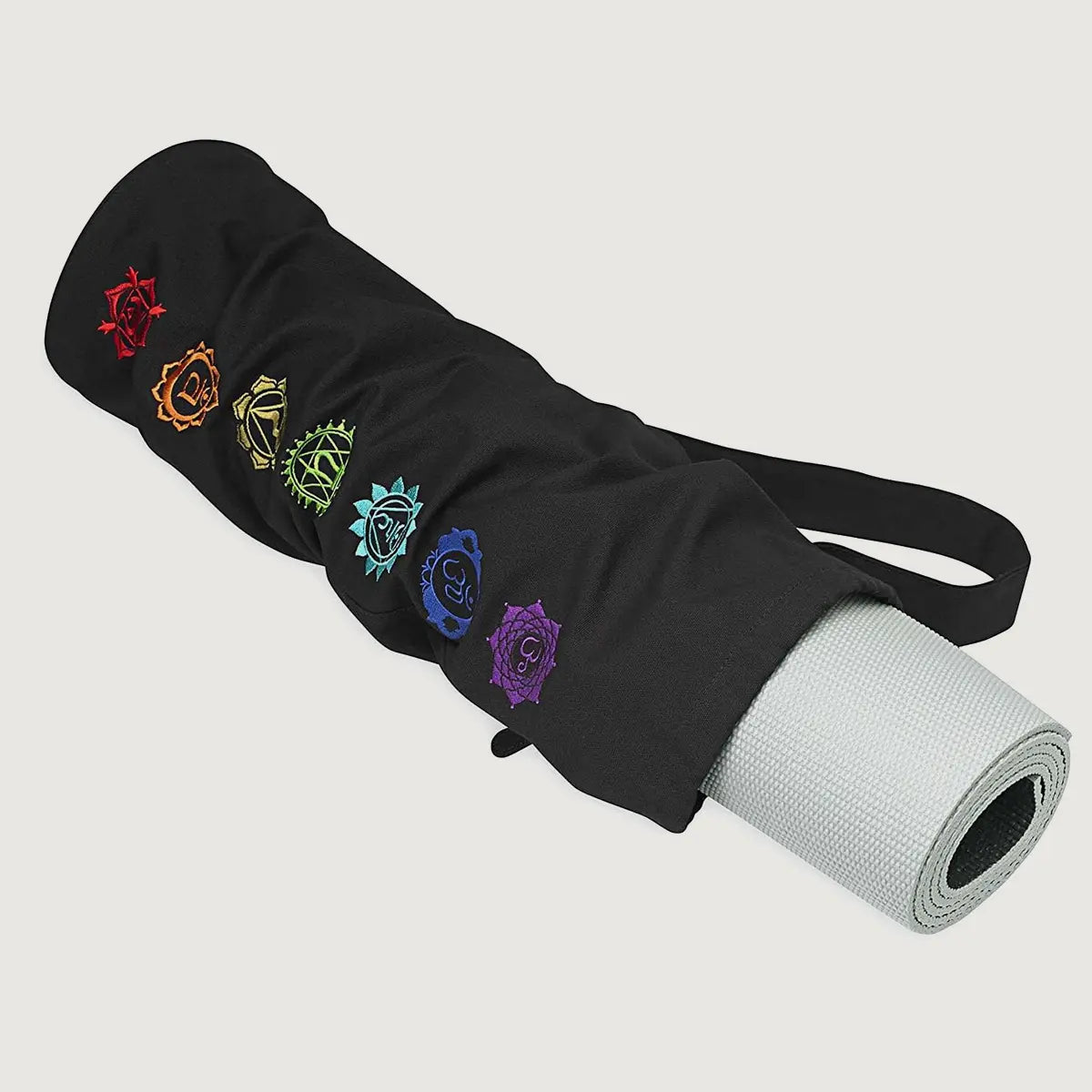Gaiam Embroidered Chakra Yoga Mat Bag