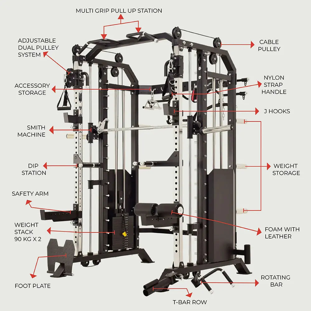 Grit G7W Commercial Multi Functional Trainer