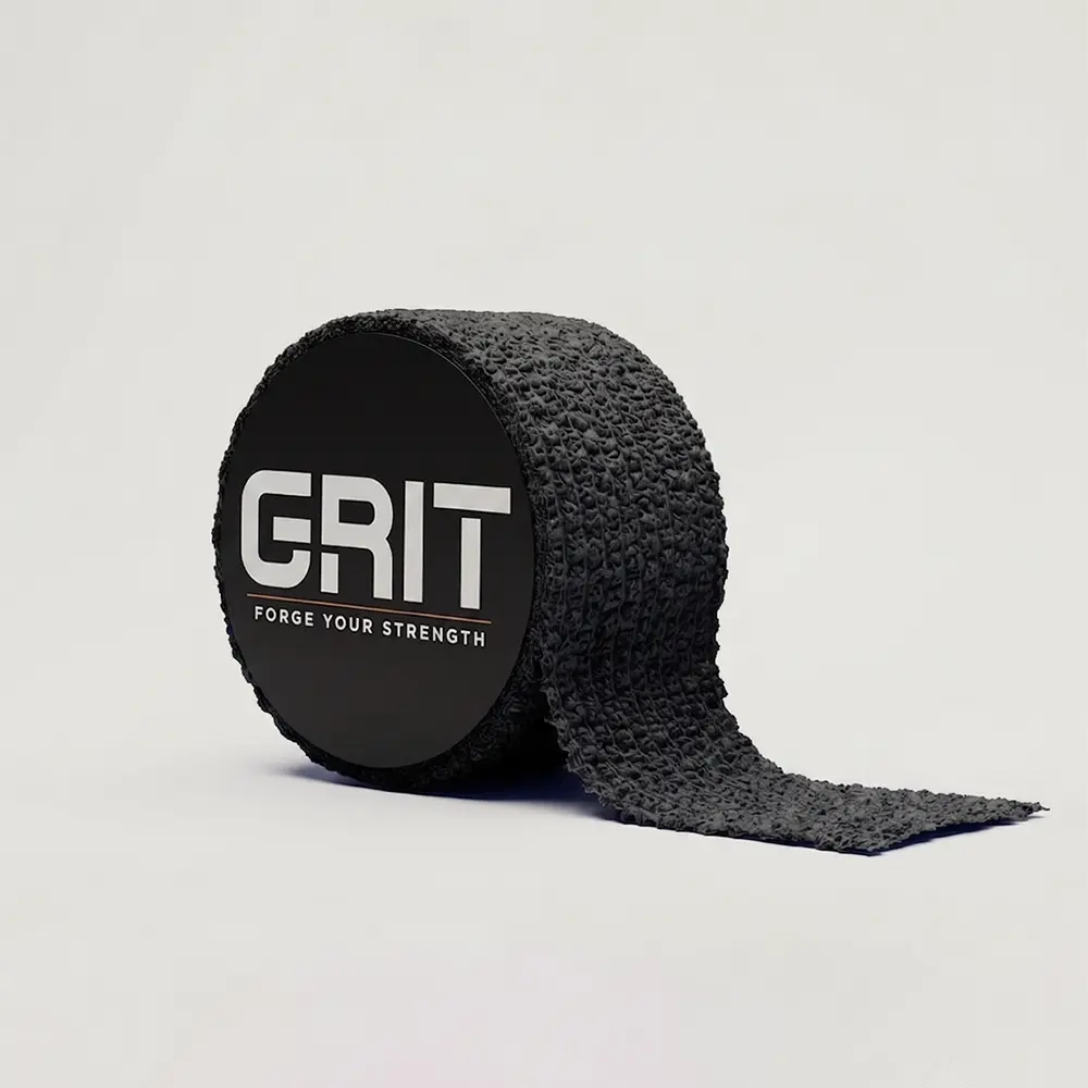 Grit Weightlifting Self-adhesive Athletic Tape - 3.8 cm close-up - Athletic Tape | Buy Online in Kuwait | Pro Sports Kuwait